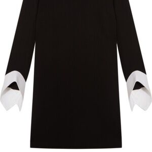 Victoria Beckham Wool Shift Dress Sz 6